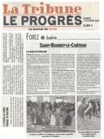 ART 2002.10.05 LA TRIBUNE LE PROGRES Foire Cheval et Nature