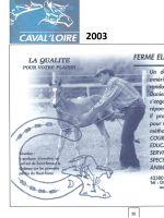 ART 2003 CAVALOIRE Ferme elevage de Gracombe Daniel SILVESTRE 2