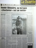 ART 2004.04 LA GAZETTE Daniel SILVESTRE chuchoteur est un metier