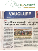 ART 2024.06 VAUCLUSE MATIN Inauguration Mercadier
