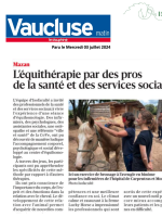 ART 2024.07 VAUCLUSE MATIN Atelier Découverte